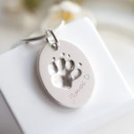 3D Pfotenabdruck vom eigenen Hund als Kette 3D Pfotenabdruck vom eigenen Hund als Kette