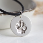 Eigener Hund Pfote Schmuck Schmuck mit dem Pfotenabdruck vom eigenen Hund