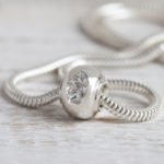 Pfotenabdruck Charm personalisiert mit echter Hundepfote Pfotenabdruck Charm personalisiert mit echter Hundepfote