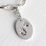 Hundepfote Armband Pfotenabdruck Charm Hundepfote Armband Pfotenabdruck Charm