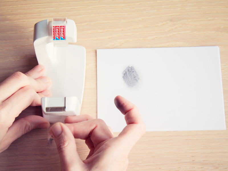 Fingerprint nehmen für Fingerabdruck Schmuck