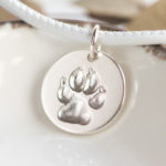 Kette Hund eigener Pfotenabdruck Kette Hund eigener Pfotenabdruck
