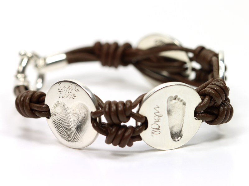 lederarmband-geflochten