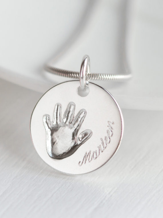 Namenskette Baby Taufgeschenk Kind graviert