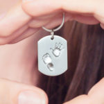 3D Handabdruck Fußabdruck Kette 3D Handabdruck Fußabdruck Kette
