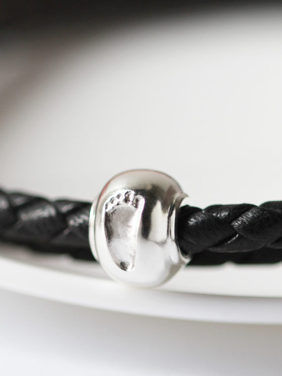 Echter Fußabdruck Baby Charm