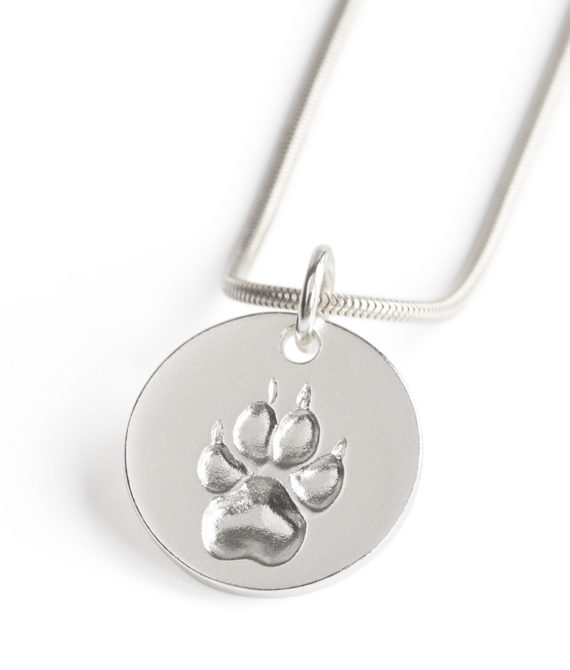 Pfotenabdruck eigener Hund Kette