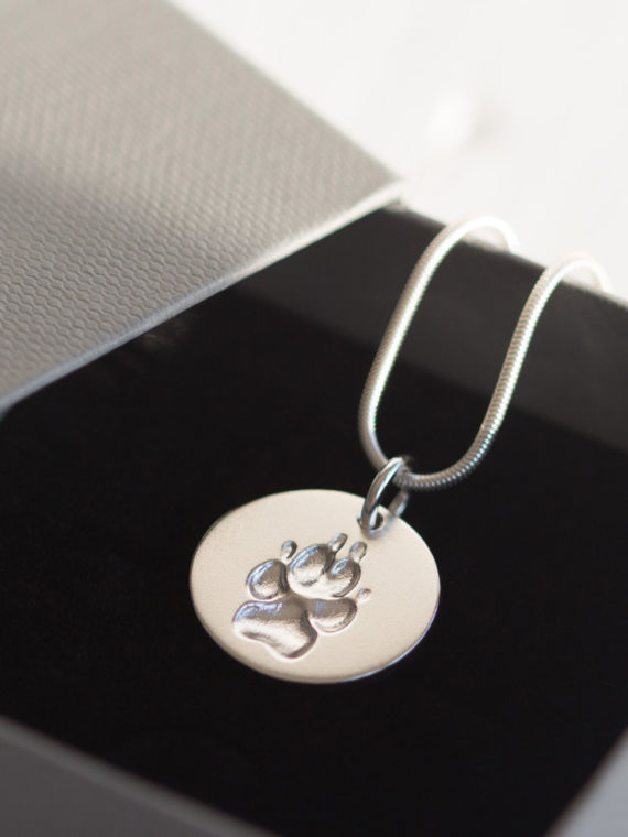 Hundepfote Andenken Schmuck
