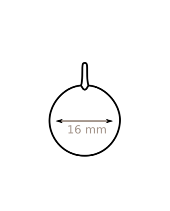 "Nugget" (mit fester Öse)