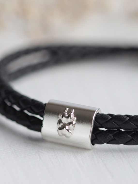 Armband Pfotenabdruck eigener Hund