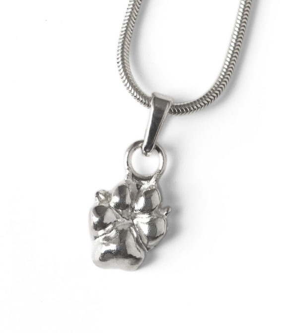 3D Pfotenabdruck Kette