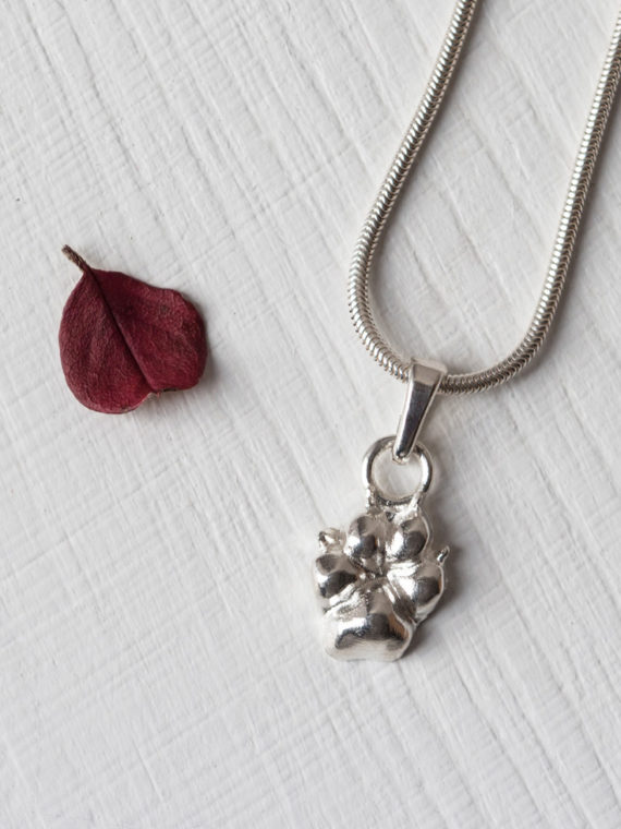 Kette mit original Pfotenabdruck