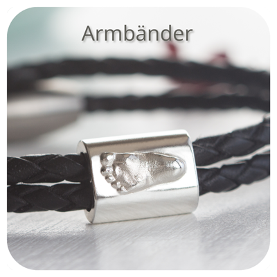 Armband Fußabdruck eigenes Baby