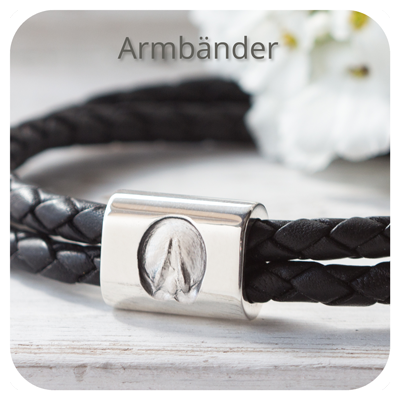 Armband Hufabdruck eigenes Pferd