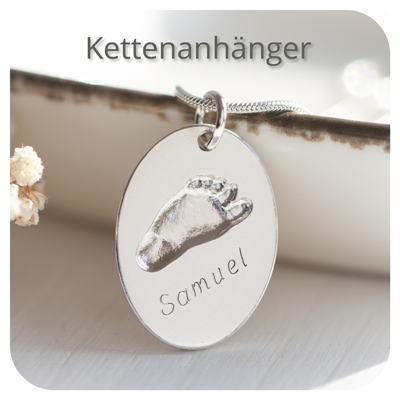 Baby Fußabdruck Kette