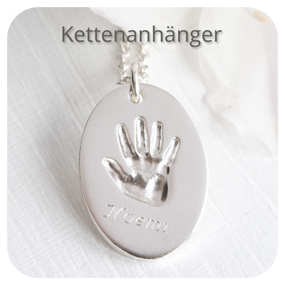 Kette Handabdruck eigenes Kind