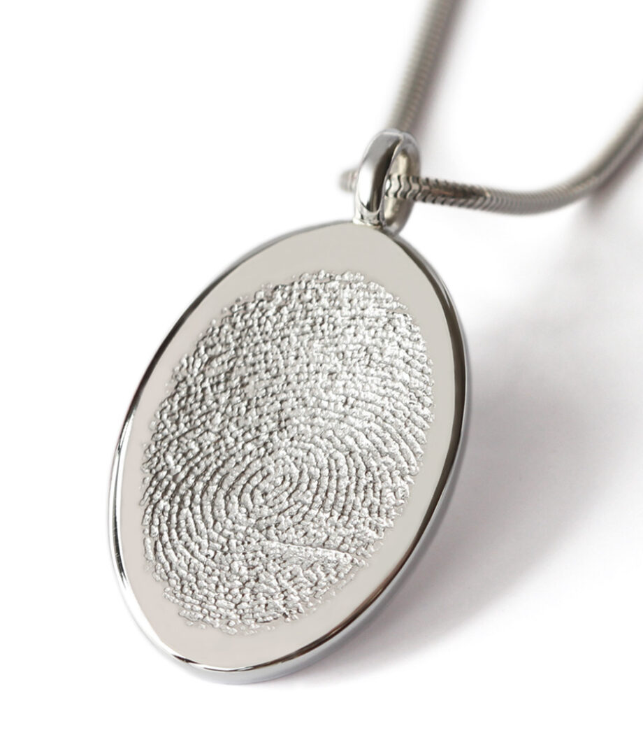 Fingerabdruck Fingerprint Erinnerung Andenken Schmuck Verstorbene
