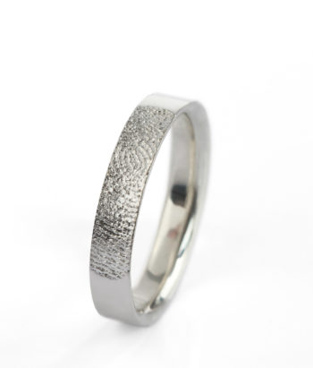 Fingerabdruck Fingerprint Ring Schmuck Trauring Ehering